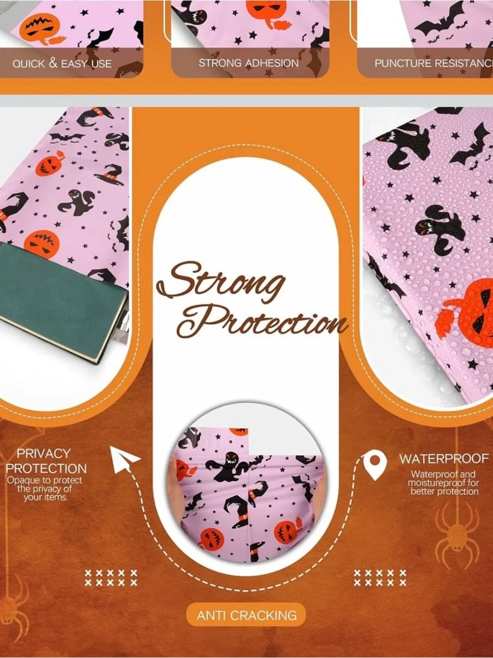 Halloween 🎃13x10 Strong Poly Mailers (15) count